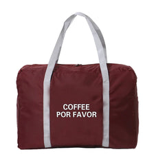 Foldable Large Capacity Travel Luggage Bag Women Nylon Organizer