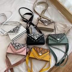 Serpentine Cross-body Bag Four Seasons Small Square Bag