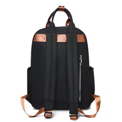 Women's Casual Nylon Backpack Large Capacity School Bag