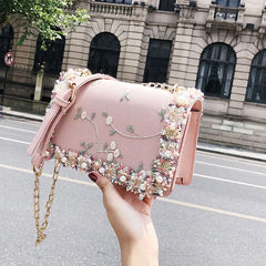 Summer Style Messenger Bag Chain Shoulder Bag