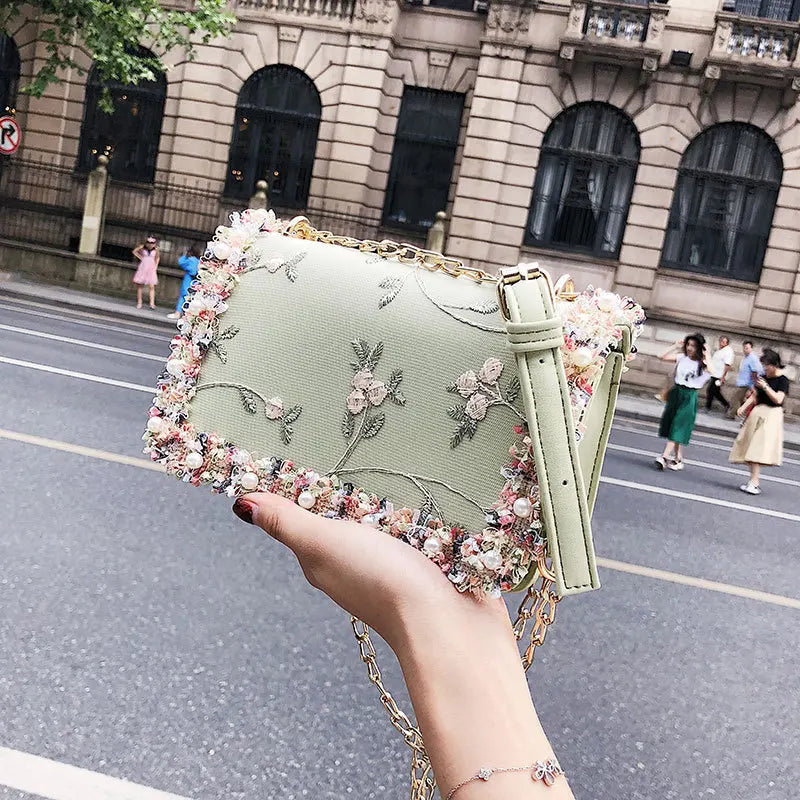 Summer Style Messenger Bag Chain Shoulder Bag