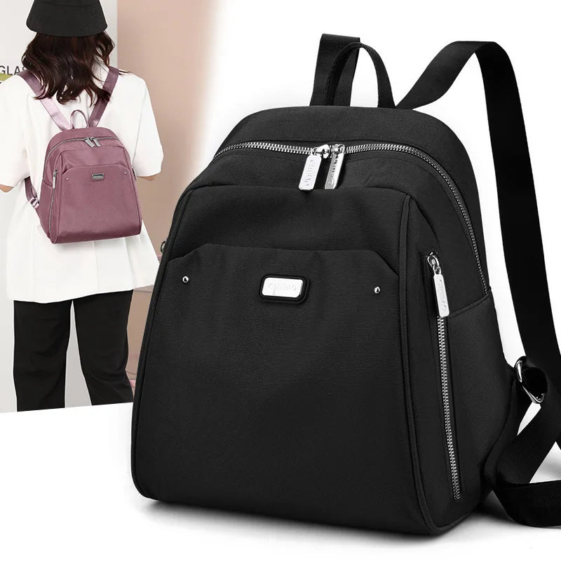 Large Capacity Nylon Backpack Shoulder Bags Tote Handbags