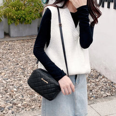 Tassel Messenger Bag for Women Camera Chain Crossbody Bags