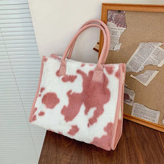 Leopard Print PU Leather Small Handbag for Women