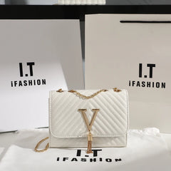 Sequined Tassel Small Bag and Purse