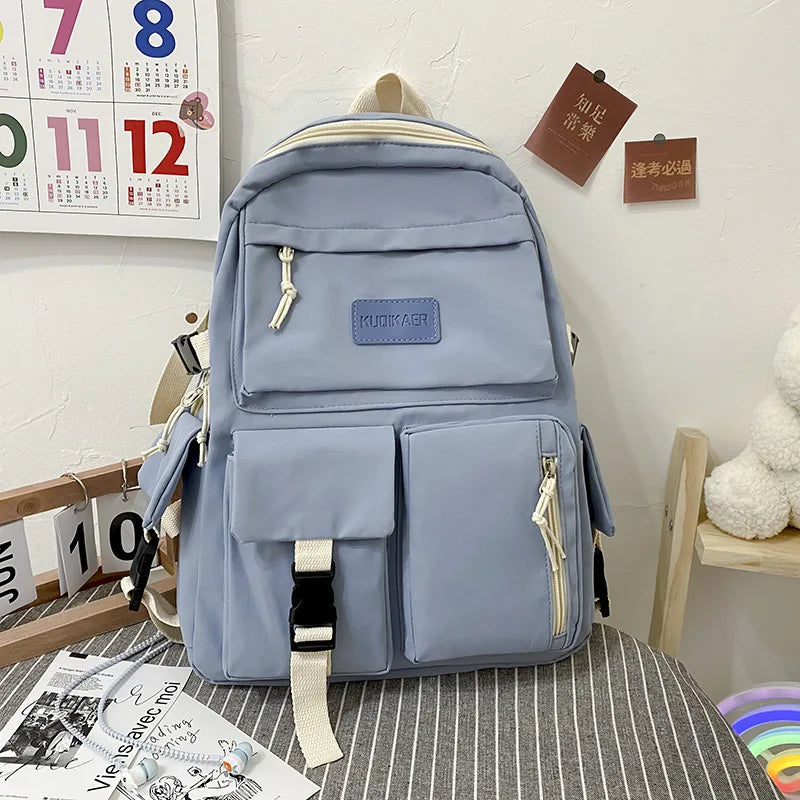 Large-capacity Lightweight School Backpack for Teen Girls