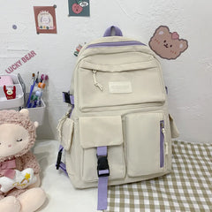 Large-capacity Lightweight School Backpack for Teen Girls
