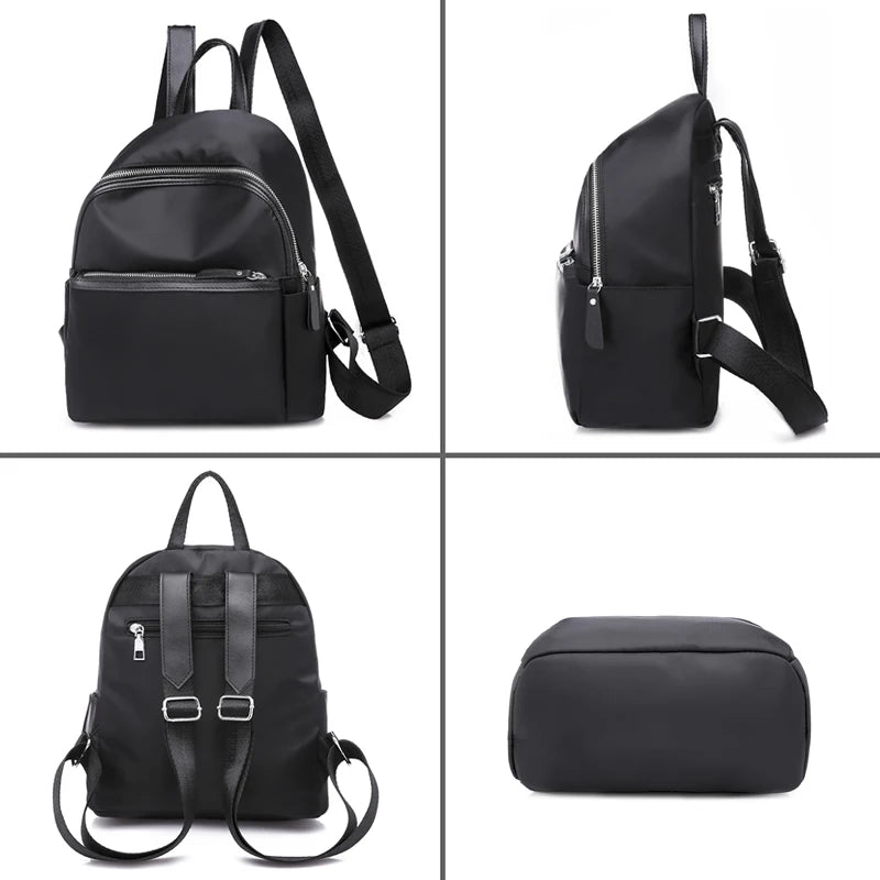 Women Backpacks School Backpack for Teenager Nylon Preppy Bagpack