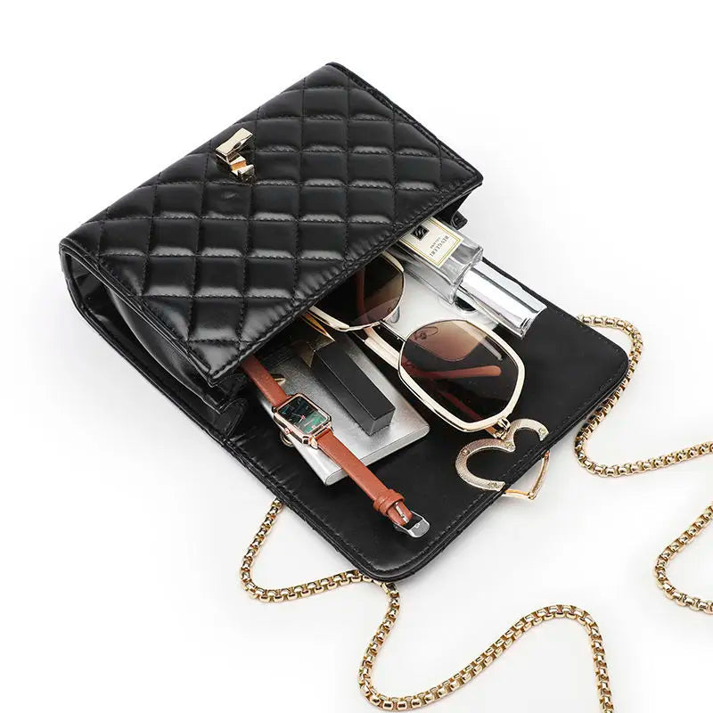 Small Chain Messenger Bag Crossbody One Shoulder Bag