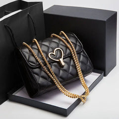 Small Chain Messenger Bag Crossbody One Shoulder Bag