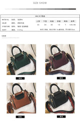 PU Leather Shoulder Bag Large Capacity Handbag