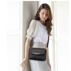 Women's PU Leather Messenger Bag Soft Shoulder Bags
