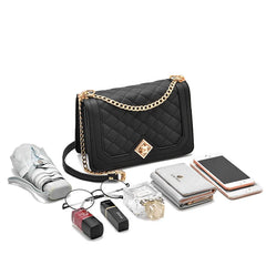 Women's Shoulder Bag Messenger Chain Lattice Bag