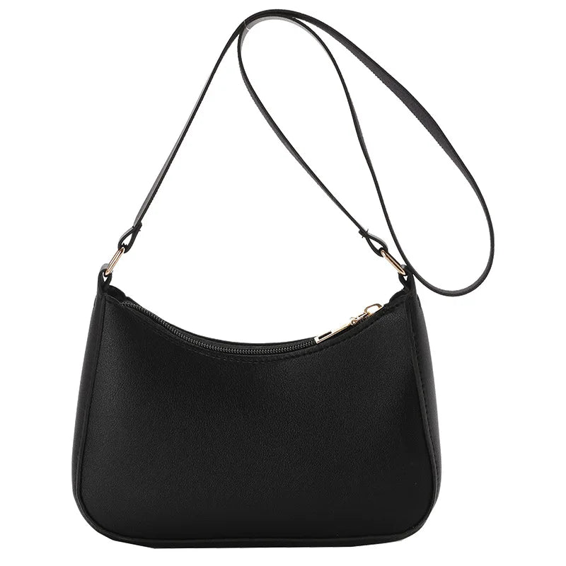 Vintage PU Leather Shoulder Bag Women Handbags