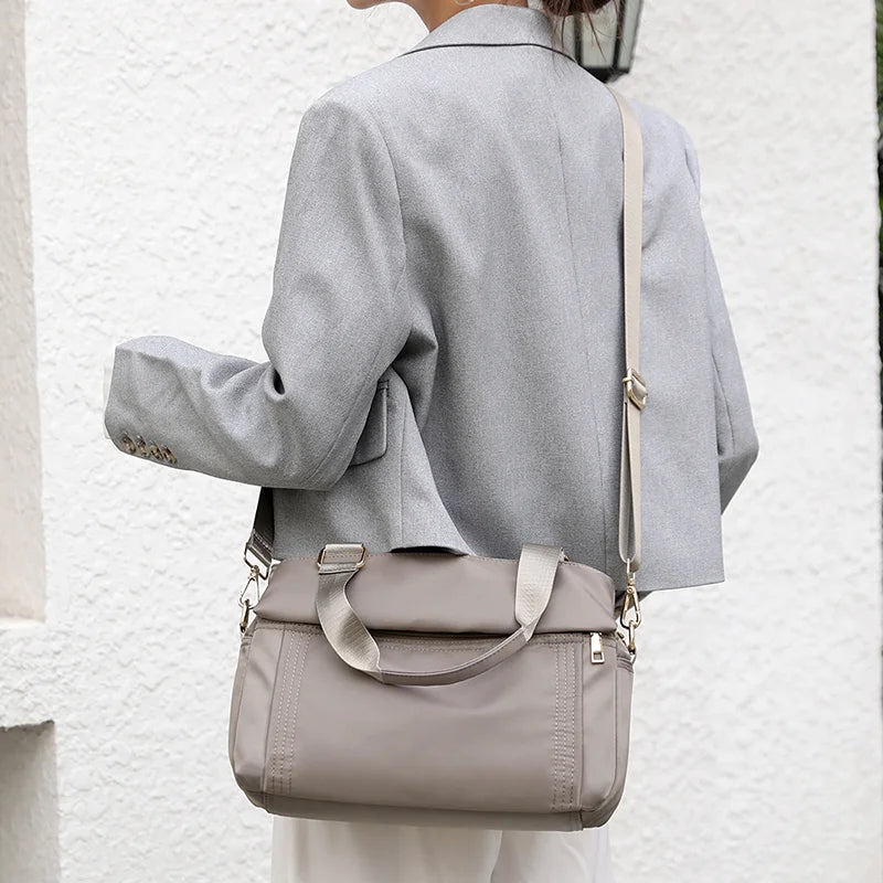 Women's High Nylon Shoulder Bag Crossbody Handbag