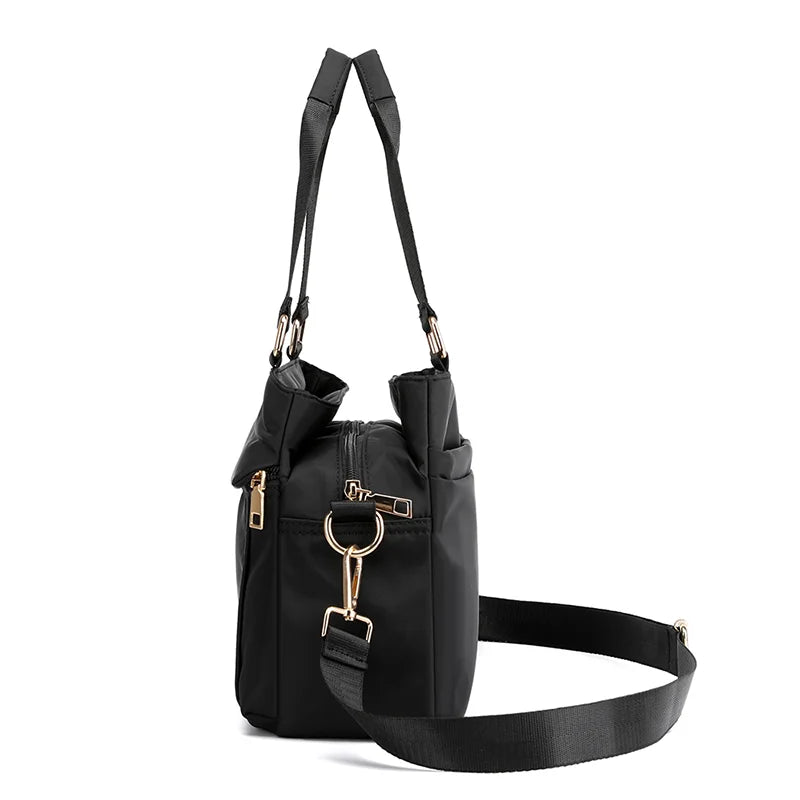 Women's High Nylon Shoulder Bag Crossbody Handbag