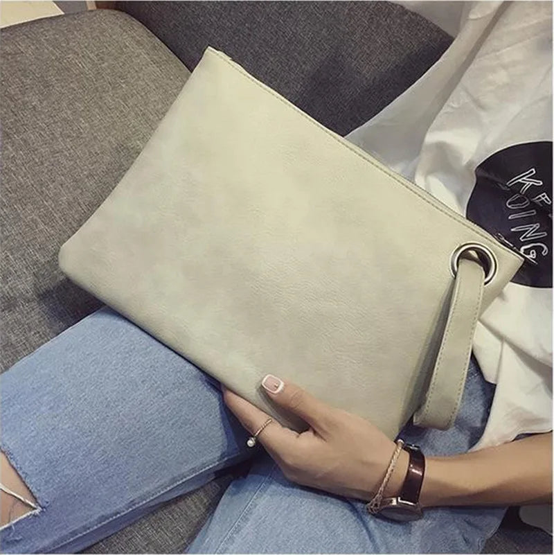 Large Capacity Soft Leather Handbag for Women