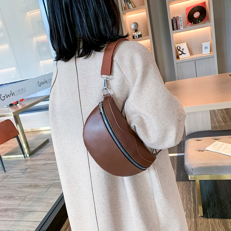 Fashion Waist Bag Female Belt Chest Handbag Unisex Small Bags Ladies Waist Pack