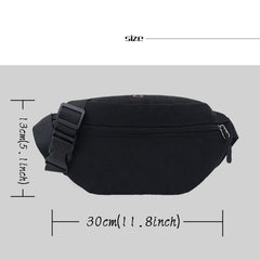 Leopard Pattern Bum Bag Messenger Waist Chest Fanny Pack