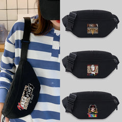 Leopard Pattern Bum Bag Messenger Waist Chest Fanny Pack