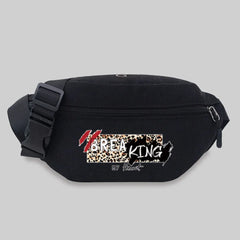 Leopard Pattern Bum Bag Messenger Waist Chest Fanny Pack