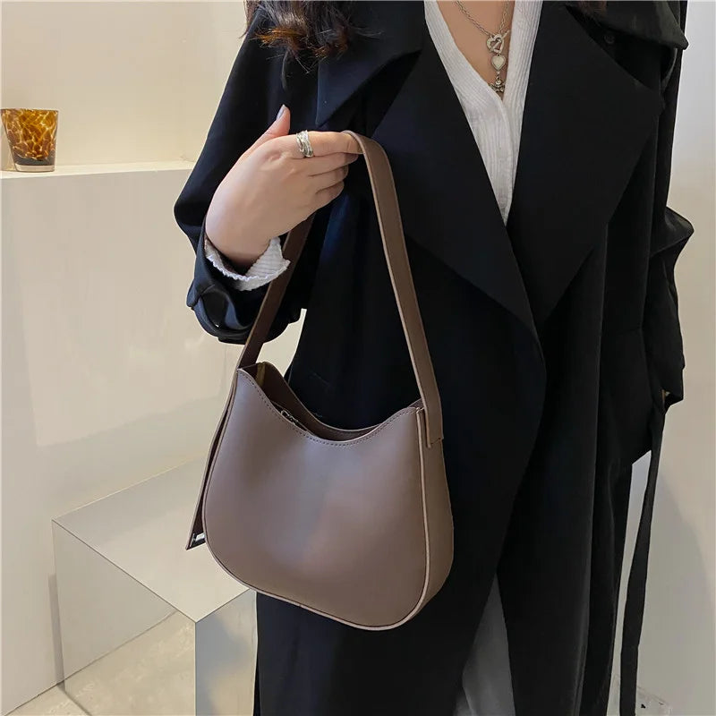 PU Shoulder Bags For Women Handbags Casual CrossBody
