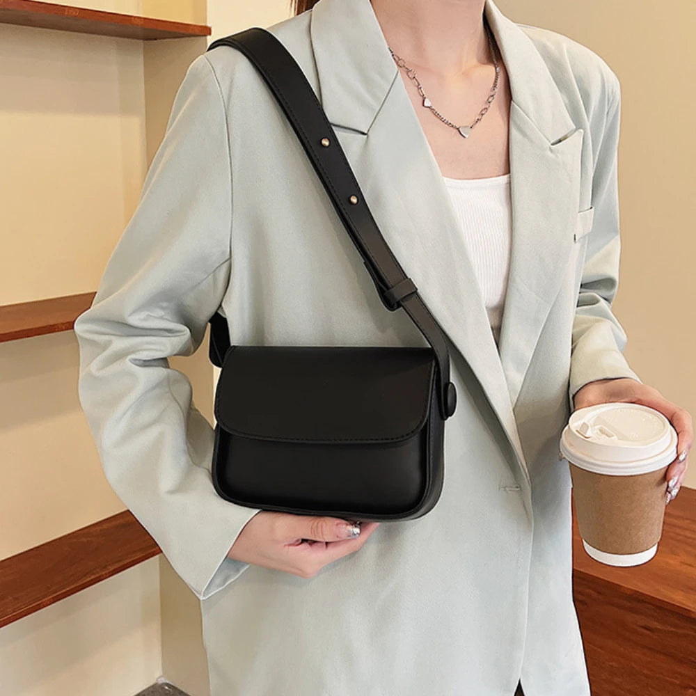 Retro Casual Women's Tote Shoulder Bag PU Leather Handbags