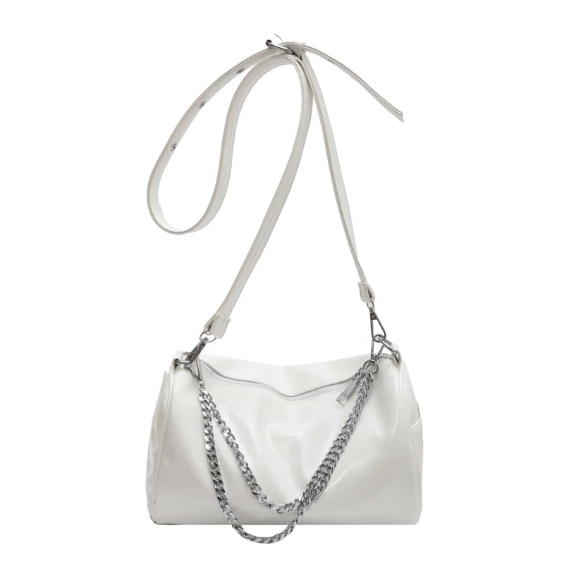 PU Leather Texture Armpit Bag for Women