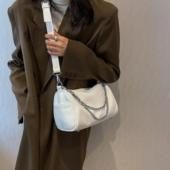 PU Leather Texture Armpit Bag for Women