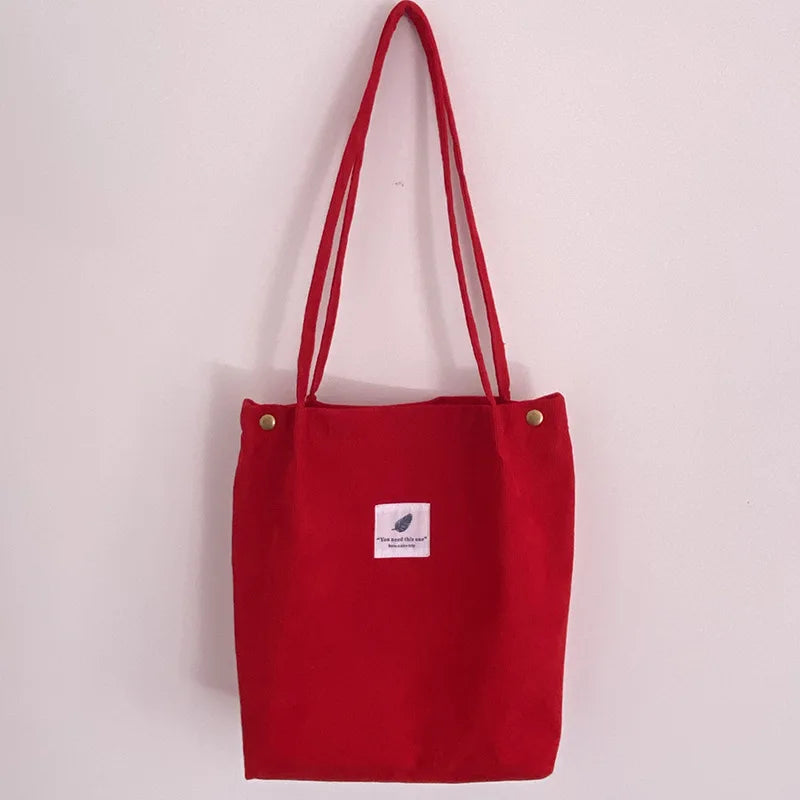 Women Bear Print Canvas Bag Handbag Shoulder Tote Casual Shopping Girl Bag