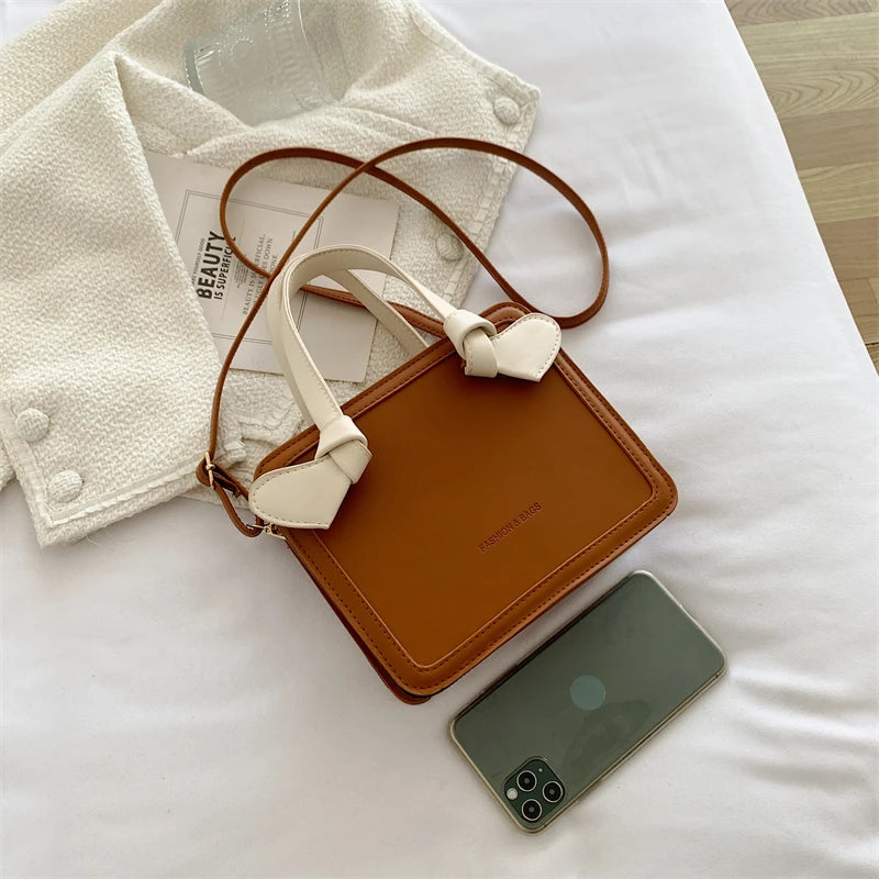Mini Square Handbag High Female Texture Messenger Bags