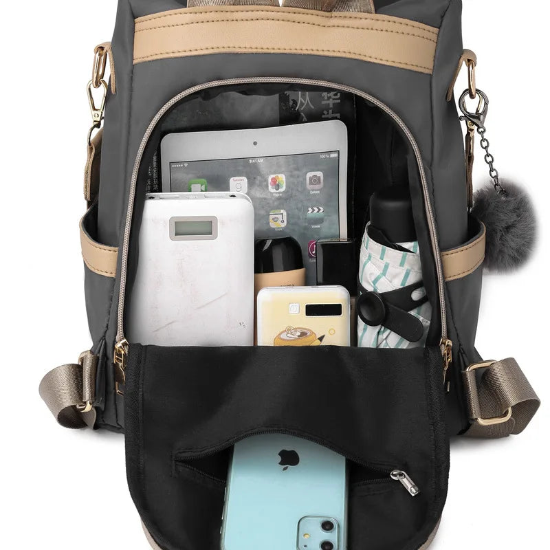 Summer Casual Oxford Women's Backpack for Travel