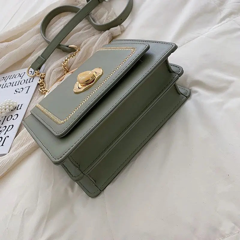 Summer Leather Mini Crossbody Bag for Women