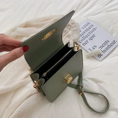 Summer Leather Mini Crossbody Bag for Women