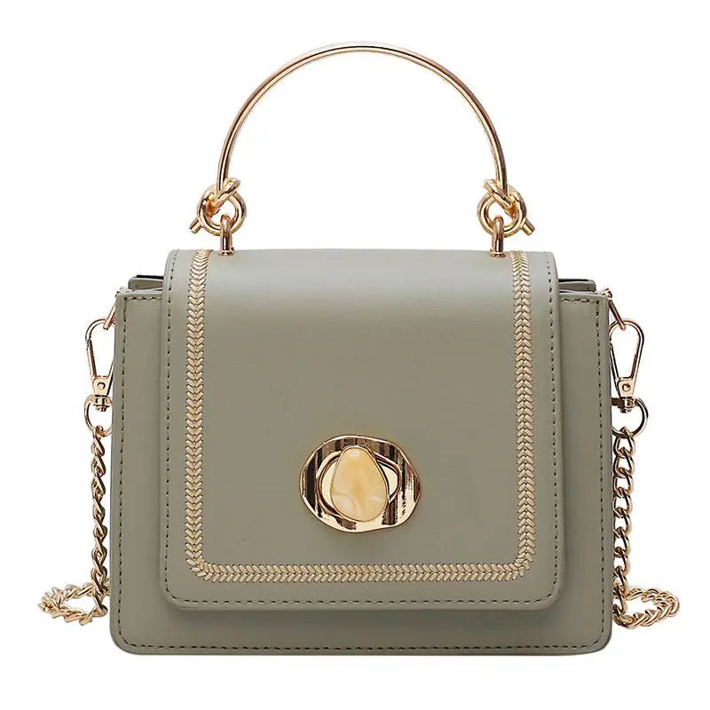 Summer Leather Mini Crossbody Bag for Women