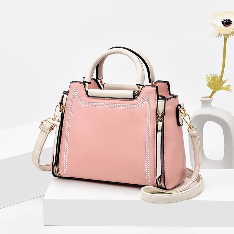 Summer Temperament Ladies Handbag PU Messenger Bag Women