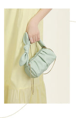 Summer Pleated Handlebags For Women Cloud Bags