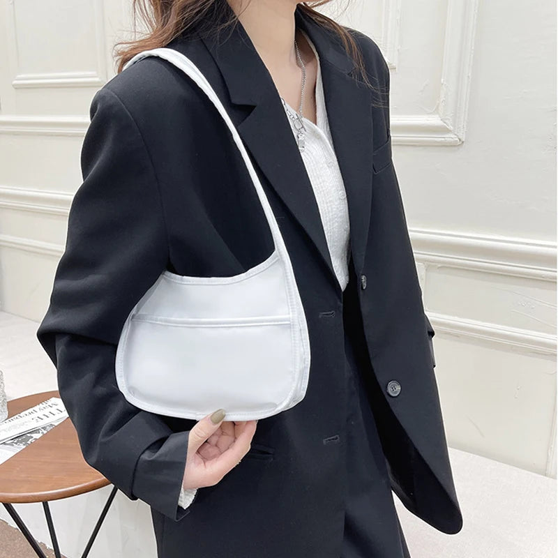 Women Small Chain Shoulder Bag Zipper Mini Purse Handbag