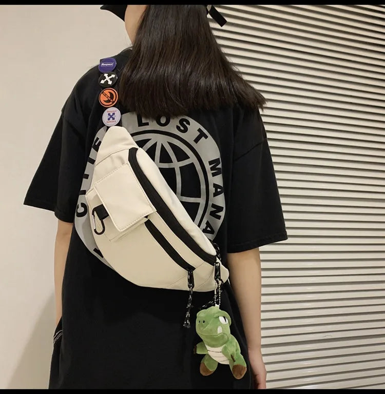 Waterproof Sports Chest Bag Waist Bag Crossbody Unisex