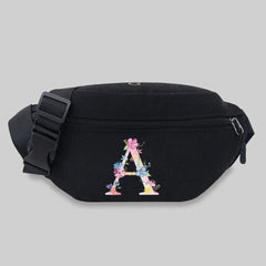 Student Printing Waist Bag Lightweight Leisure Sports Fanny Pack