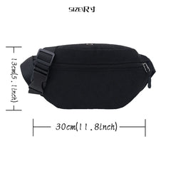 Student Printing Waist Bag Lightweight Leisure Sports Fanny Pack