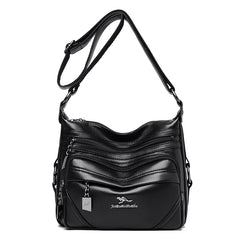 Women Large Capacity Shoulder Crossbody Bags High Leather Sac