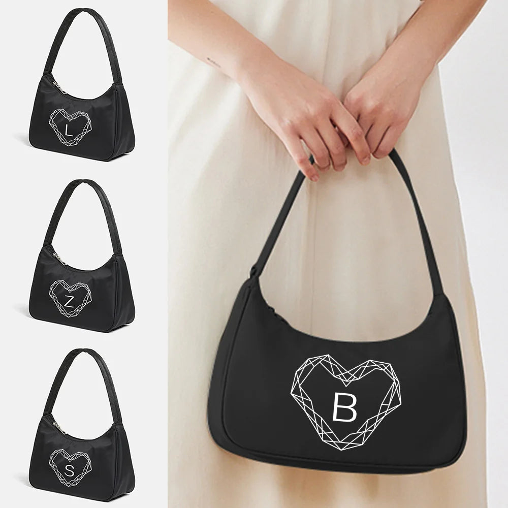 Underarm Bags Women Shoulder Bags Retro Street Handbag Casual Organizer Bag