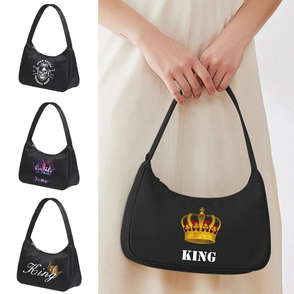 Underarm Bags Women Shoulder Bags Retro Street Handbag Casual Commute