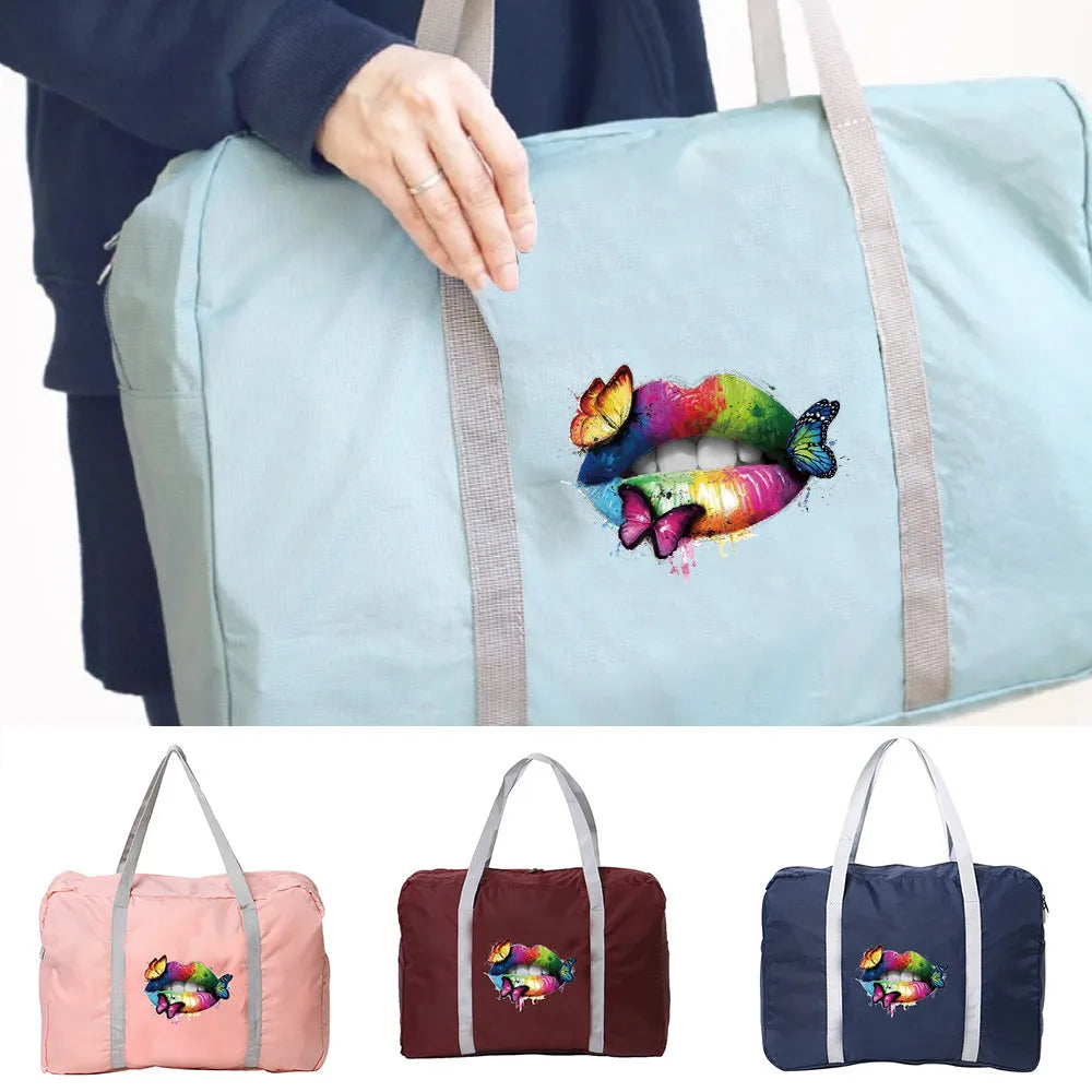 Foldable Travel Accessories Bag Unisex Women Outdoor Luggage