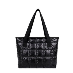 Winter Large Capacity Waterproof Nylon Shoulder Bag