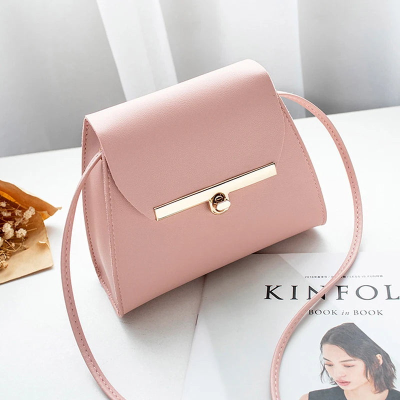 Women Crossbody Bag Square Red Zipper Slot Casual Shoulder Print Mini Bag