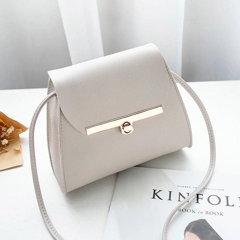 Women Crossbody Bag Square Red Zipper Slot Casual Shoulder Print Mini Bag