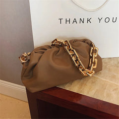 Women Dumplings Chain Crossbody Shoulder Bag Tide Handbag Clutch Bag