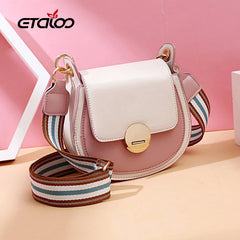 Stone Pattern PU Leather Shoulder Messenger Bag Lady Crossbody Mini Bag